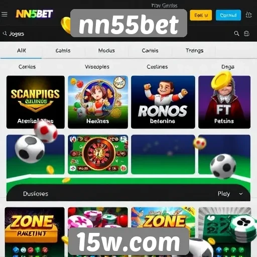 Exploração das opções de jogos disponíveis no nn55bet